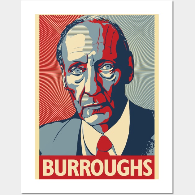 WILLIAM BURROUGHS Wall Art by The Jung Ones